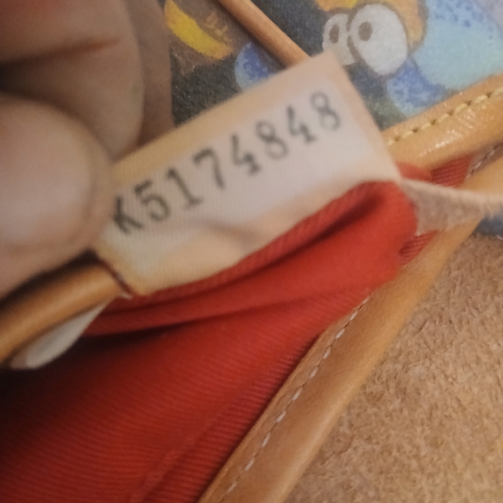 Dooney & Bourke Multicolor Bee Print Backpack - Picture 9 of 9